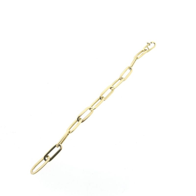 Image 8 of Gold closed forever bracelet.