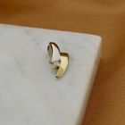 Image 2 of Two-tone gold pendant with zirconia