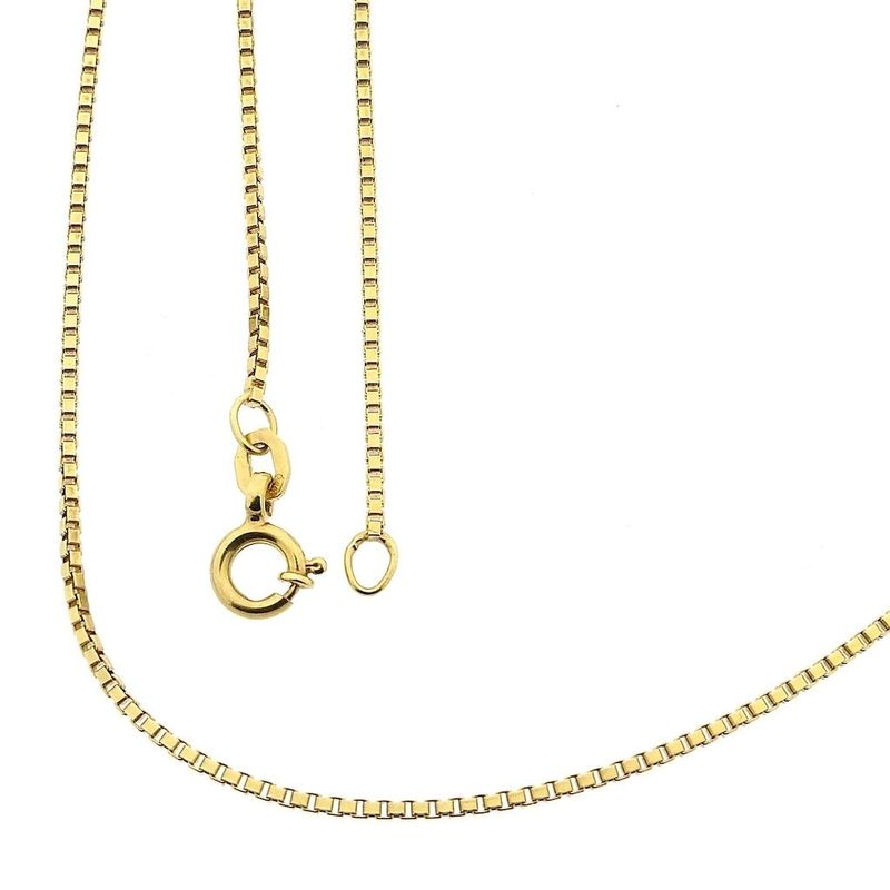 Image 1 of Golden Venetian link chain