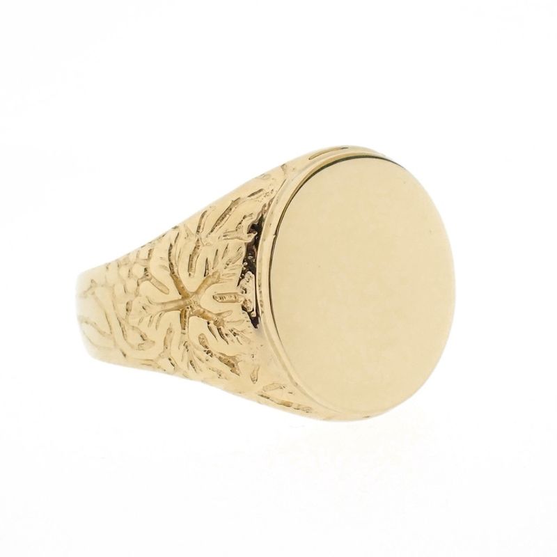 Image 3 of Gold signet ring