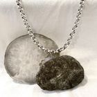 Image 2 of Silver jasseron necklace | 52 cm