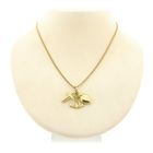 Image 3 of Gold pendant; Faith, hope and love