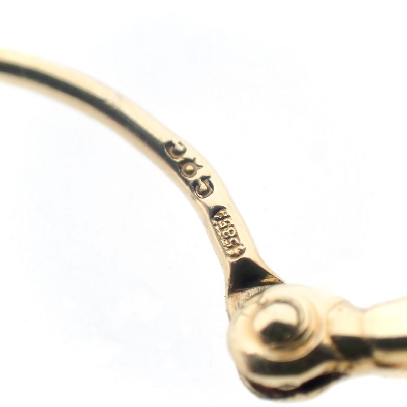 Image 8 of Golden fantasy stud earrings