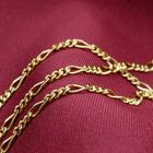Image 2 of Golden Figaro link chain