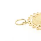 Image 3 of Gold pendant of a gold fiver; Queen Wilhelmina 1912