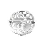 Image 9 of Large silver brooch | Floral design