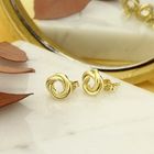 Image 2 of Golden fantasy stud earrings