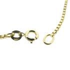 Image 5 of Long gold Venetian link chain