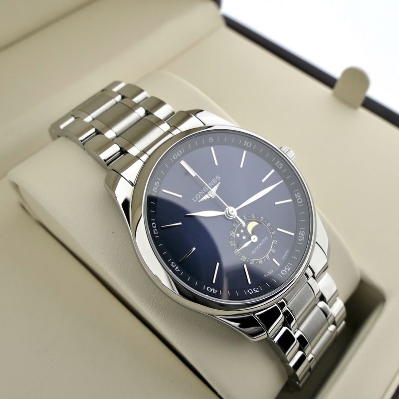 Image 14 of Longines Master Collection 'Moonphase' L29094926; Automatic men's watch