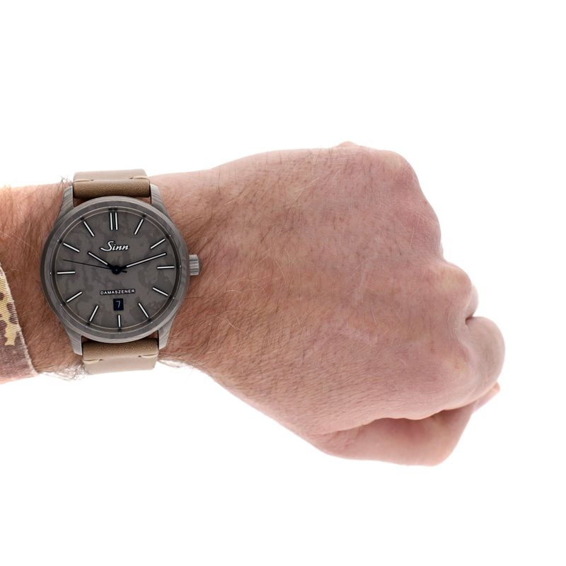 Image 8 of Sinn 1800 Damaszener; Automatic Men's Watch in Damascus Steel