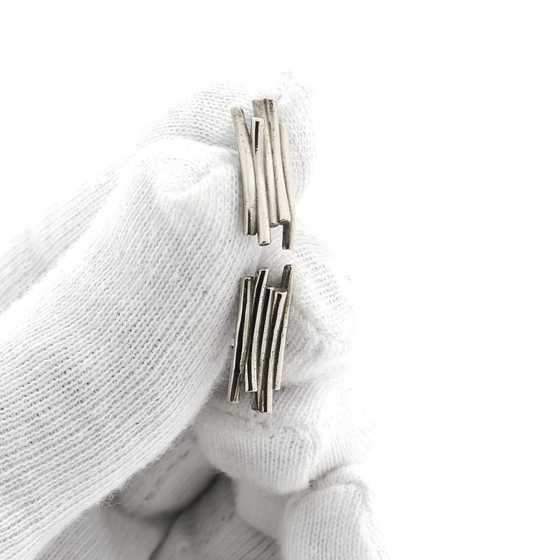 Image 10 of Vintage White Gold Stud Earrings
