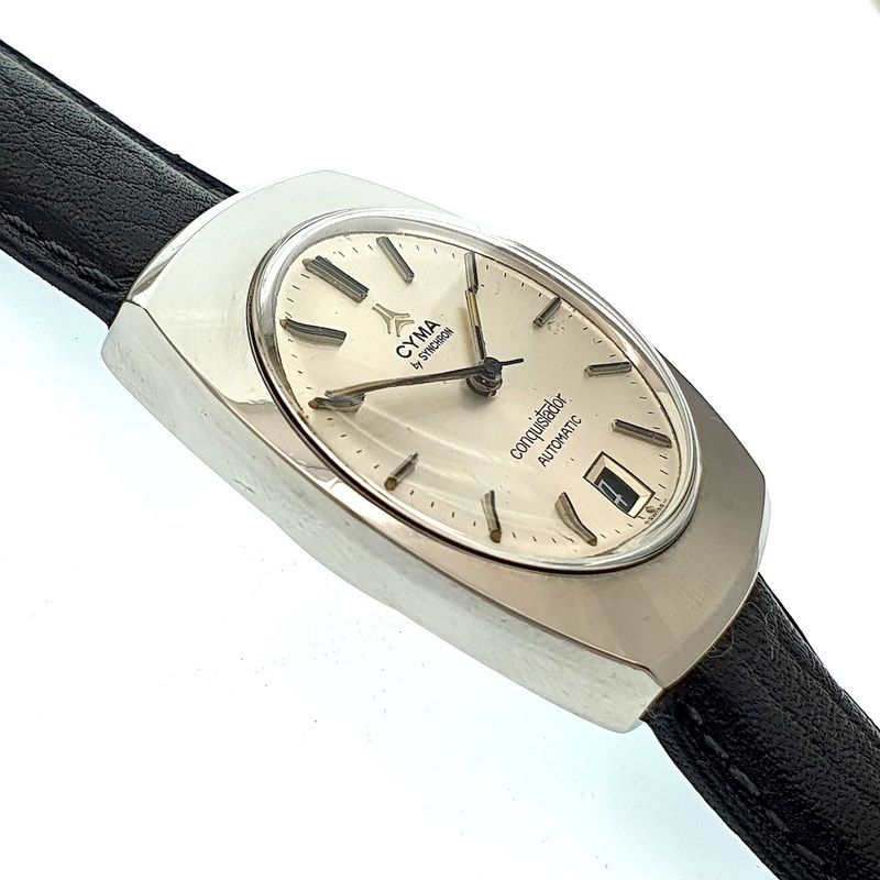 Image 7 of Cyma Conquistador Automatic; Vintage men's watch
