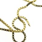 Image 5 of Gold long Venetian link chain