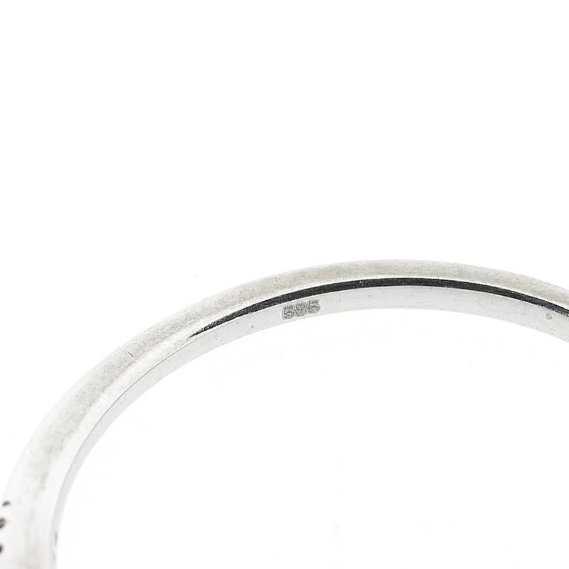 Image 5 of White gold ring with diamond | 0.05 ct.