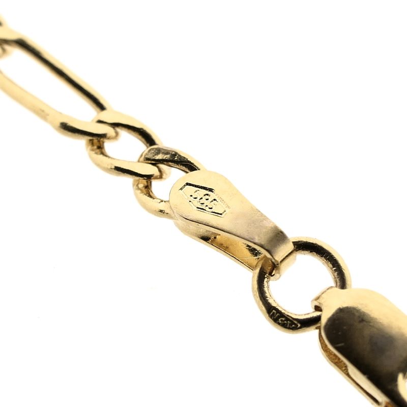 Image 8 of Gold Figaro Chain