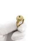 Afbeelding 10 van Vintage gouden ring met toermalijn