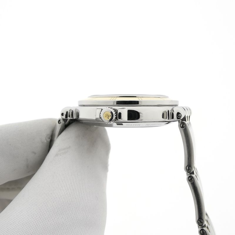 Image 5 of Pequignet Moorea 'Power Reserve'; Automatic gold/steel watch