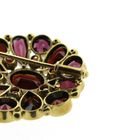 Image 8 of Vintage gold brooch with garnet