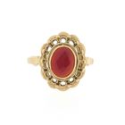 Image 7 of Gold ring with carnelian | Vintage