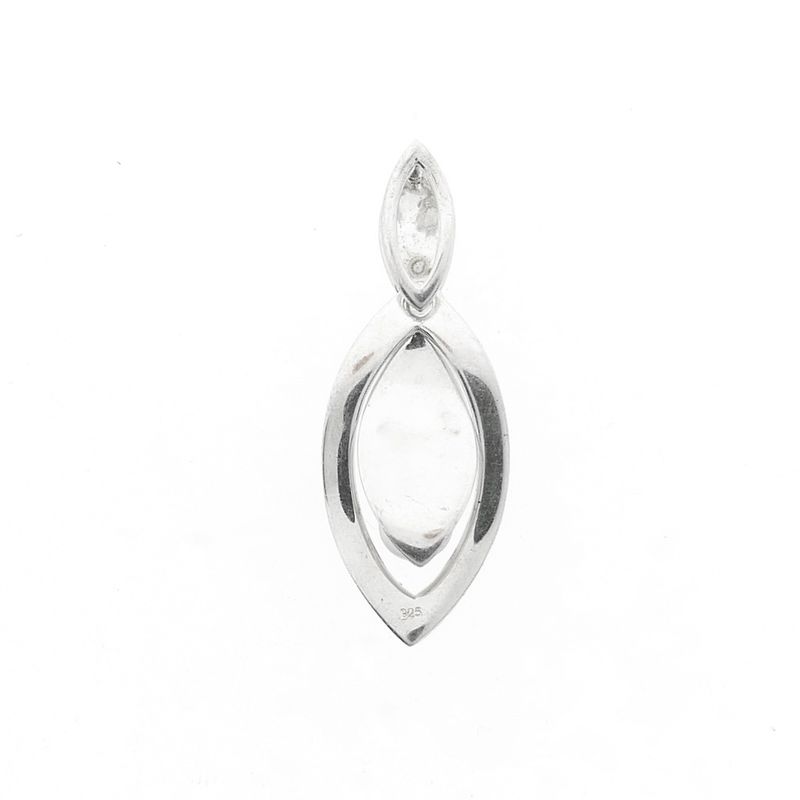 Image 7 of Silver pendant with pearl