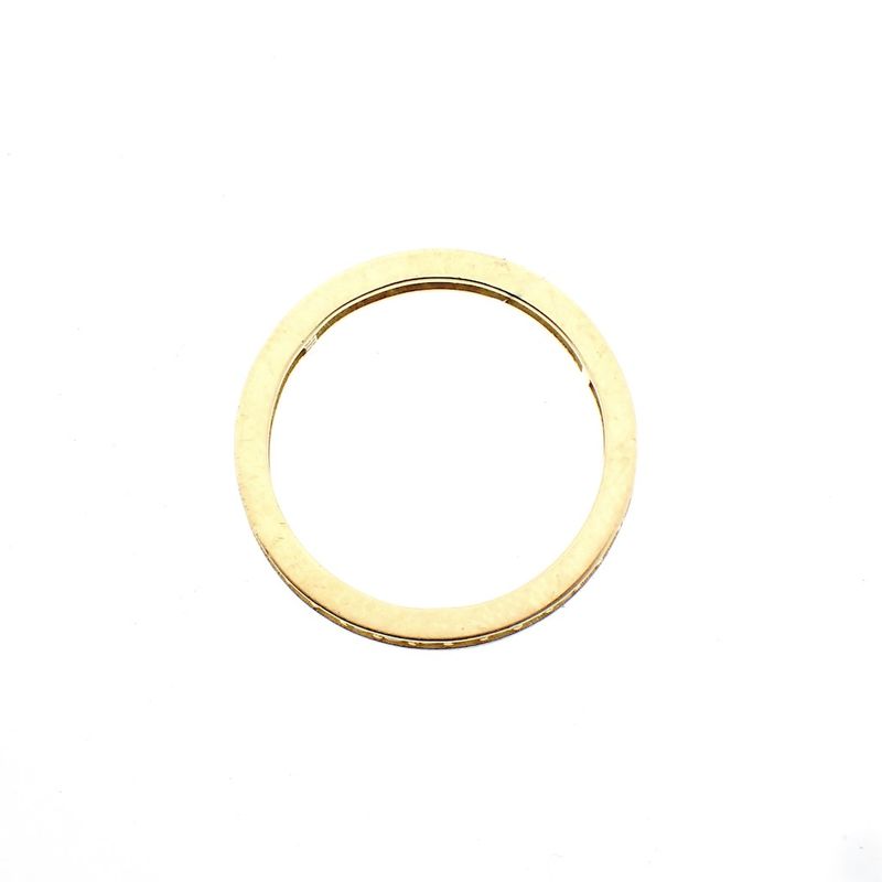 Image 10 of Gold alliance ring with zirconia