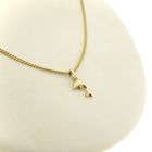 Image 9 of Golden dolphin pendant | Minimalist