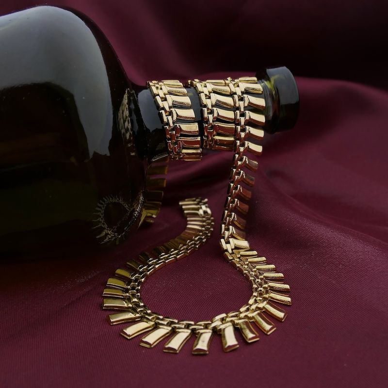 Image 2 of Gold Cleopatra necklace