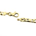 Image 5 of Gold fantasy/gourmet link necklace; Men | 52 cm