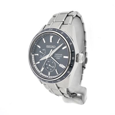 Image 2 of Seiko Presage Sharp Edged Ao-Fuji GMT Limited Edition SPB303J1; Automatic men's watch