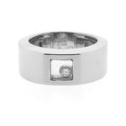 Image 4 of White gold Chopard Happy Diamonds ring; 0.05 ct.