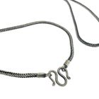 Image 1 of Silver long snake link necklace | 89 cm