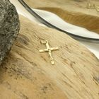 Image 8 of Gold pendant of a cross with corpus