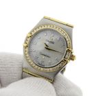 Image 7 of Omega Constellation Manhattan; Women's watch with mother-of-pearl dial and diamonds