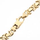 Image 6 of Two-tone gold men's necklace | 61 cm