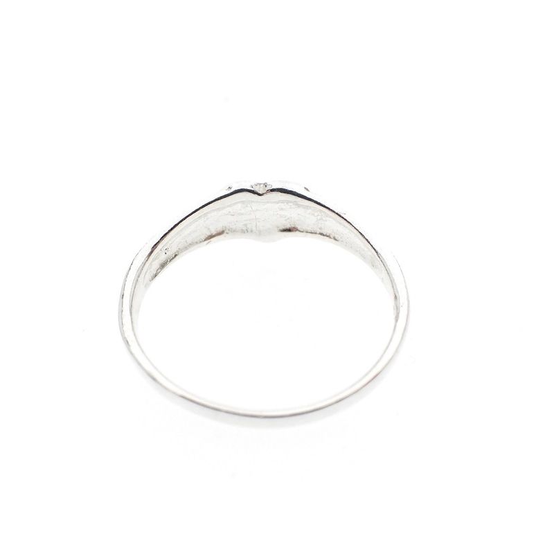Image 5 of Silver children's ring with heart