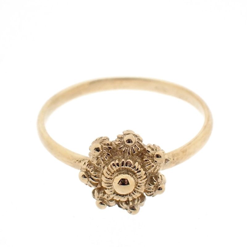 Image 9 of Gold ring with Zeeland button