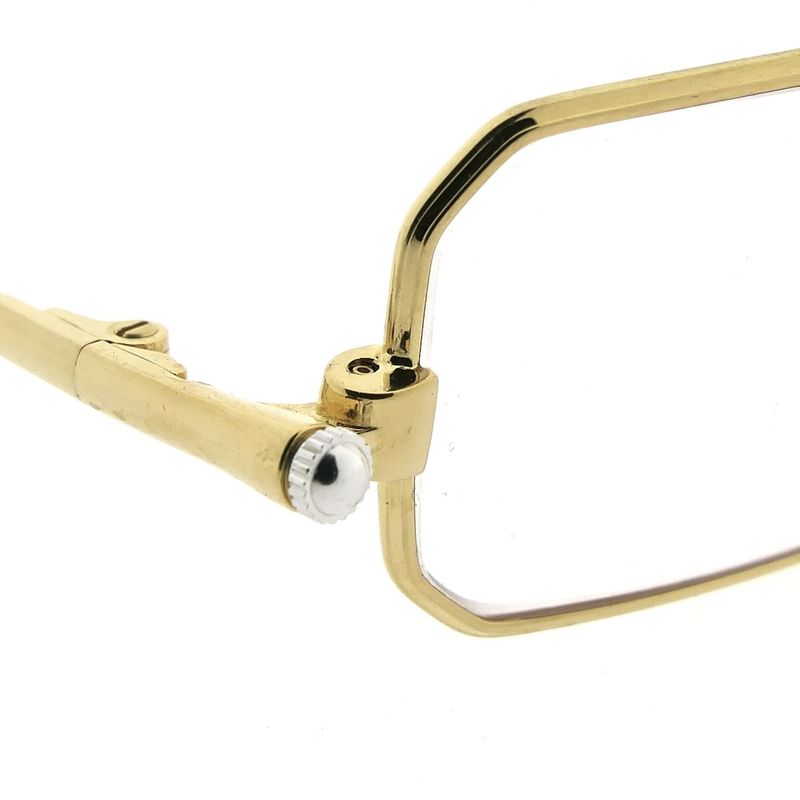 Image 7 of Vintage Chopard glasses with clear glass; Model: C002; Octagonal