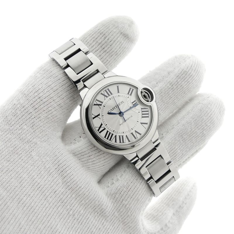 Image 18 of Cartier Ballon Bleu 33mm 3489; Automatic ladies watch