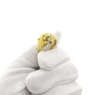 Image 7 of Gold ring of a lion's head with zirconia