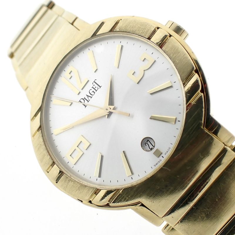 Image 19 of Piaget Polo Automatic; 18k gold men's watch
