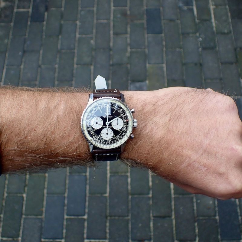Image 9 of Breitling Navitimer 806; 1960s pilot's watch