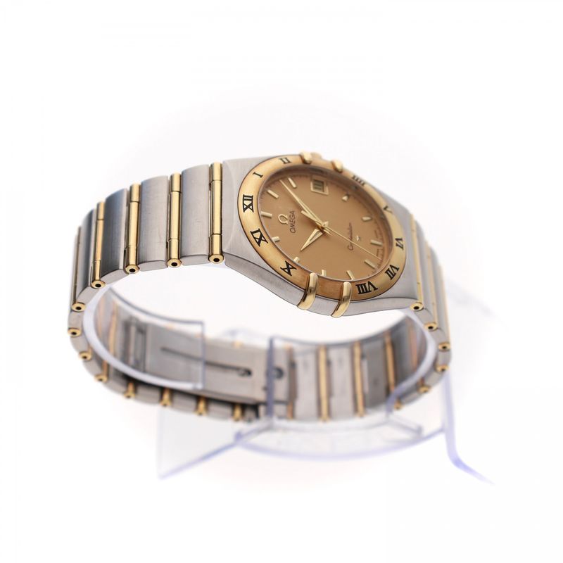 Image 9 of Omega Constellation 'Full-Bar' 1212.30.00; Bicolor Men's Watch