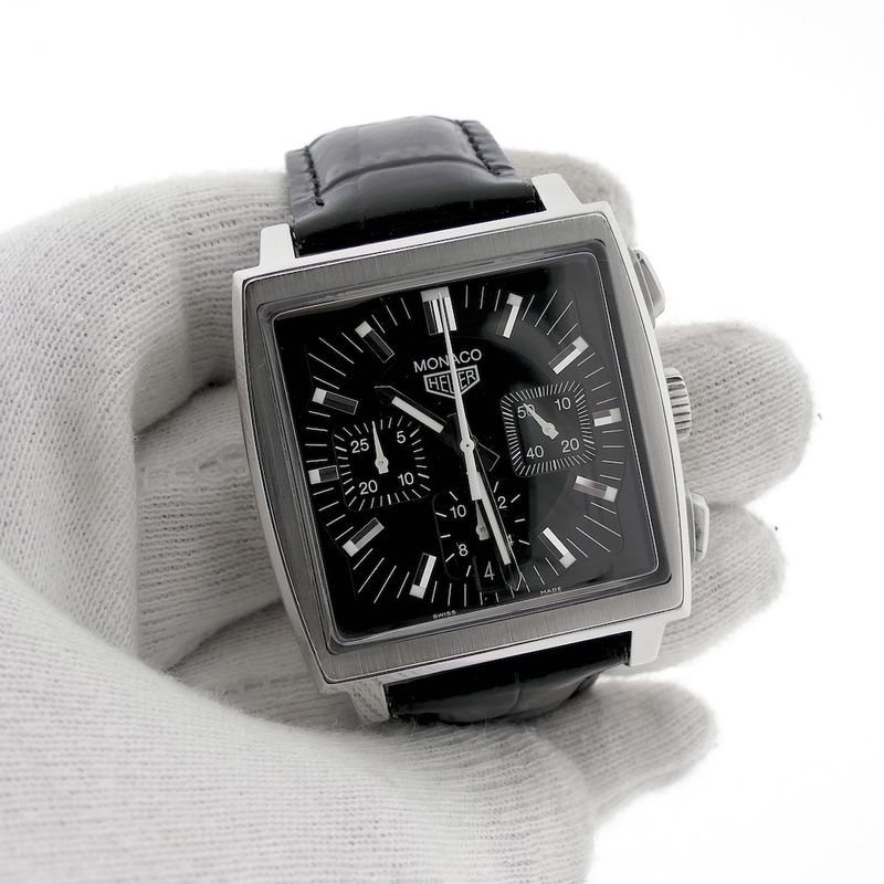 Image 11 of Heuer Monaco Chronograph CS2111; Automatic men's watch