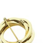 Image 5 of Vintage gold dynamic brooch