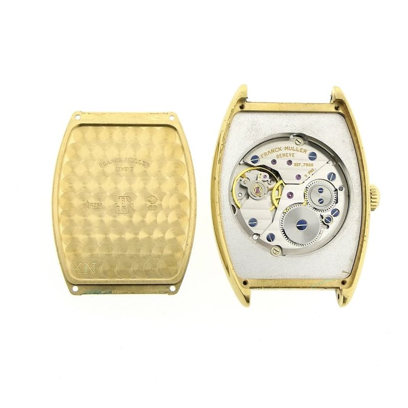 Image 15 of Franck Muller Casablanca Cintrée Curvex; 18k. Gold watch