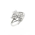 Image 1 of White gold entourage ring with diamond | 0.84 ct.