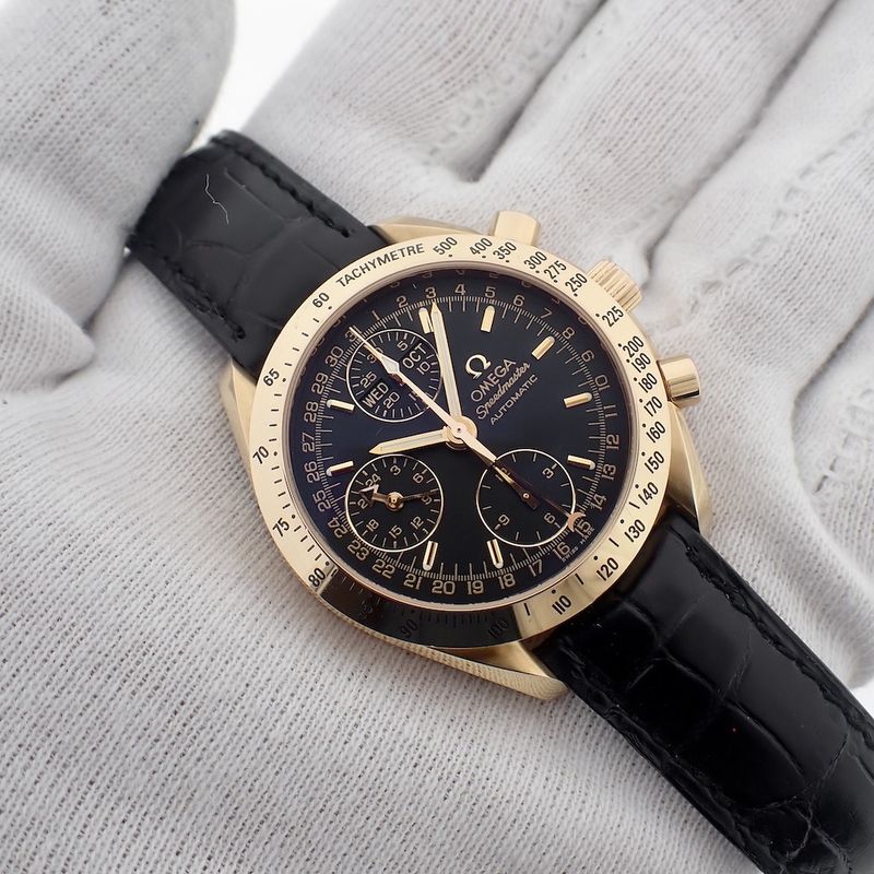 Image 12 of Omega Speedmaster Day-Date; 18k gold men's watch
