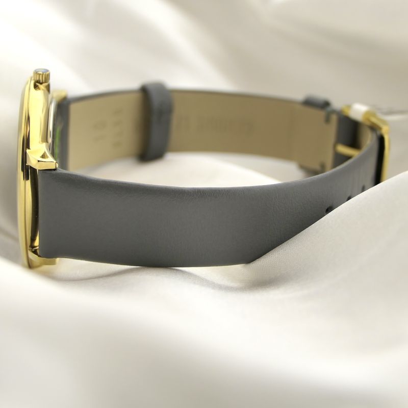 Image 9 of Movado Museum Classic 70th Anniversary; Gold-plated women's watch with gray dial; 0607140