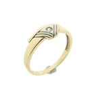 Image 1 of 8 carat solitaire ring with zirconia