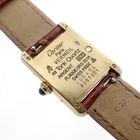Image 4 of Cartier Tank 'Vermeil'; Women's watch
